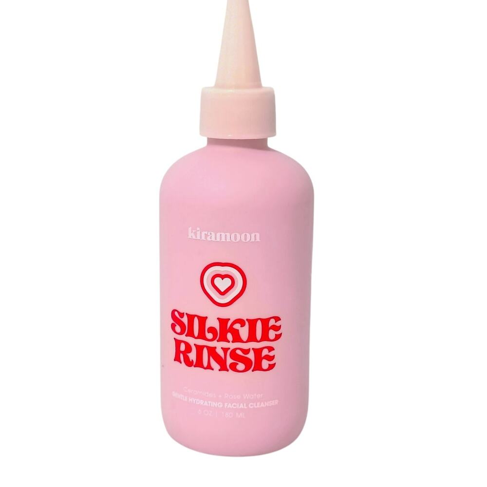 KiraMoon Silkie Rinse Gentle Hydrating Facial Cleanser 6 oz. Ceramide Rose Water